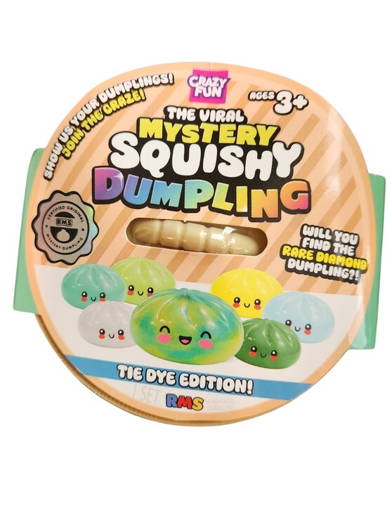 RMS Other - NEW RMS Viral Mystery Squishy Dumpling Tie Dye Edition Fidget Toy Authentic Seal